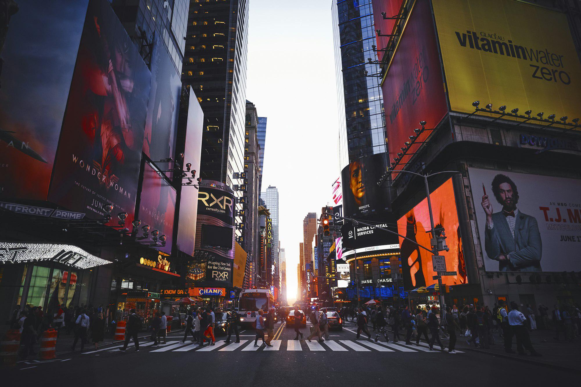Times Square in New York City